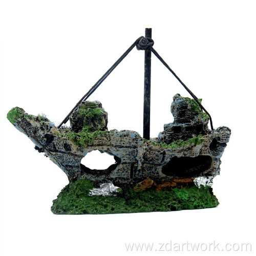 Customized stone carving boat